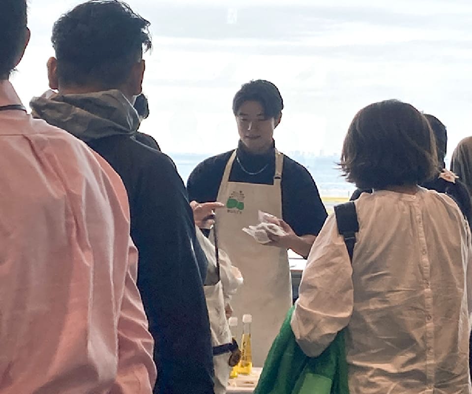 賞品は会場でも販売している富山えごま認定商品です！