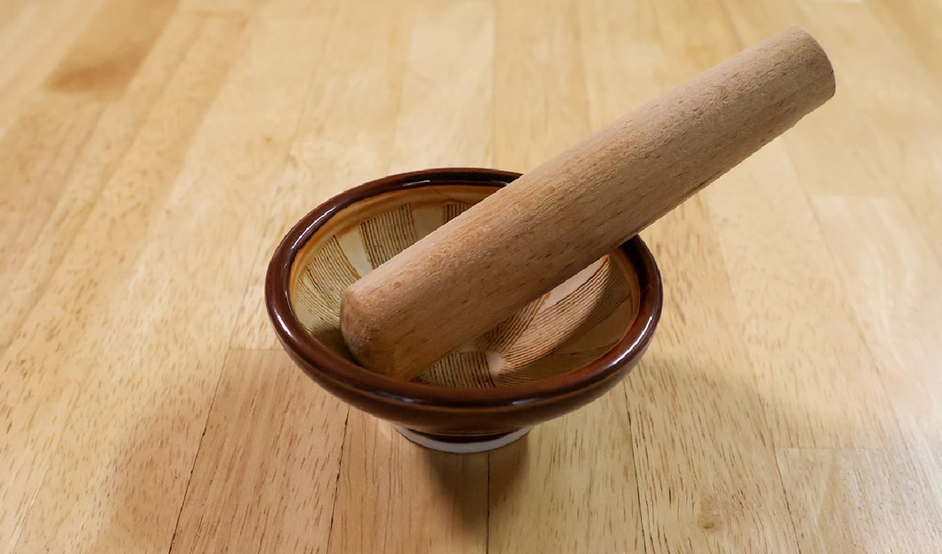 AKKO.さんの祖母が使用していたすり鉢。